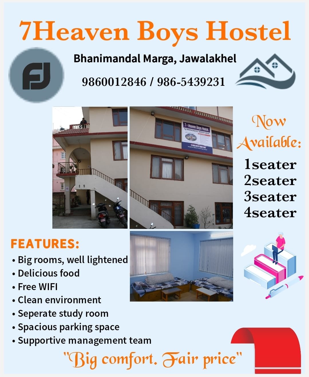 7 Heaven Boys Hostel